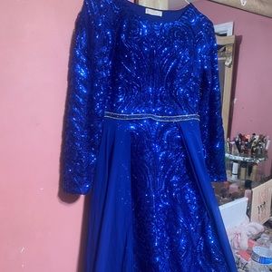 Gorgeous custom made one of a kind dress from Turkey all hand beaded